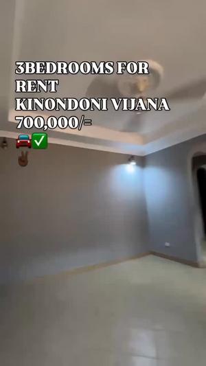 Apartment ya vyumba vitatu inapangishwa Kinondoni, Dar Es Salaam Apartment ya vyumba vitatu inapangishwa Kinondoni, Dar Es Salaam