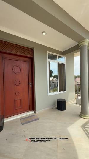 Apartment ya vyumba viwili inapangishwa Makongo, Dar Es Salaam