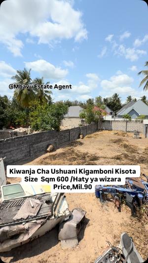 Residential Plot for Sale in Kigamboni, Kisota, Dar Es Salaam (600 sqm) Residential Plot for Sale in Kigamboni, Kisota, Dar Es Salaam (600 sqm)