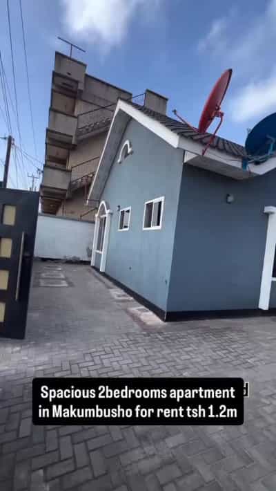 Nyumba ya vyumba viwili inapangishwa Makumbusho, Dar Es Salaam