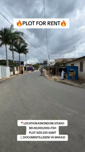 Kiwanja kinauzwa Kinondoni Studio, Dar Es Salaam sqm 230