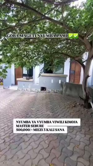 Nyumba ya vyumba viwili inapangishwa Goba Mageti, Dar Es Salaam