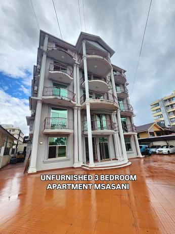 Apartment ya vyumba vitatu inapangishwa Msasani, Dar Es Salaam