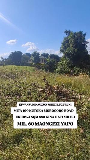 Plot for sale in Mbezi Luguruni, Dar Es Salaam sqm 880 Plot for sale in Mbezi Luguruni, Dar Es Salaam sqm 880