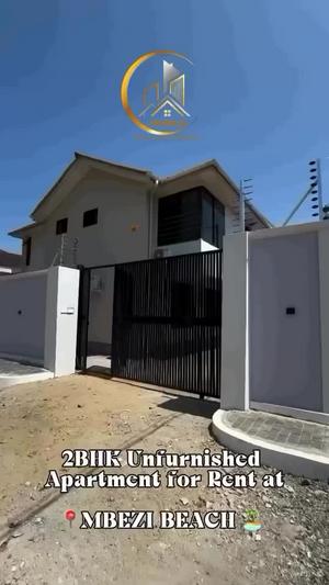 Nyumba/Apartment ya vyumba viwili inapangishwa Mbezi Beach, Dar Es Salaam