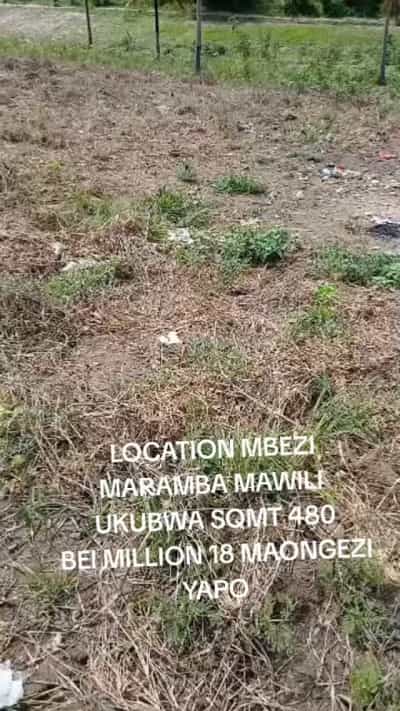 Kiwanja kinauzwa MBEZI MARAMBA MAWILI, Dar Es Salaam (480 sqm)