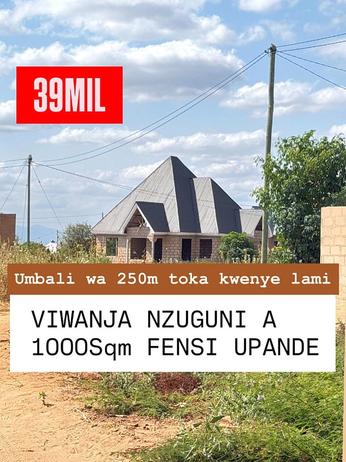 Kiwanja kinauzwa Nzuguni A, Dodoma sqm 1020 Kiwanja kinauzwa Nzuguni A, Dodoma sqm 1020