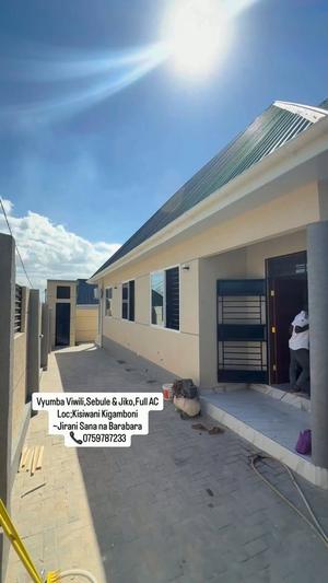 Nyumba ya vyumba viwili inapangishwa Kisiwani, Dar Es Salaam