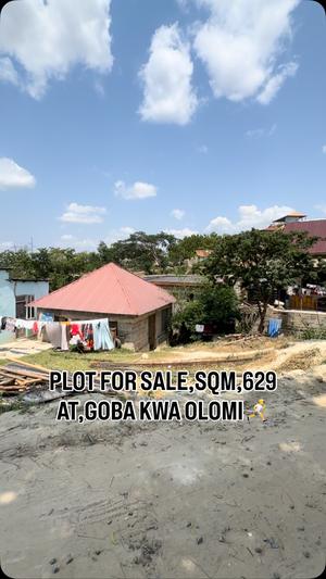 Kiwanja kinauzwa Goba Kwa Olomi, Dar Es Salaam (629 sqm) Kiwanja kinauzwa Goba Kwa Olomi, Dar Es Salaam (629 sqm)