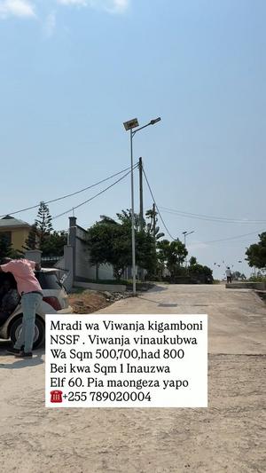Viwanja vinauzwa Kigamboni NSSF, Dar Es Salaam (500 sqm) Viwanja vinauzwa Kigamboni NSSF, Dar Es Salaam (500 sqm)