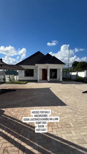 Nyumba ya vyumba vinne inauzwa Goba Lastanza, Dar Es Salaam (850 sqm) Nyumba ya vyumba vinne inauzwa Goba Lastanza, Dar Es Salaam (850 sqm)
