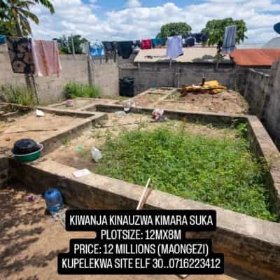Residential Plot for Sale in Kimara Suka, Dar Es Salaam (88 sqm)
