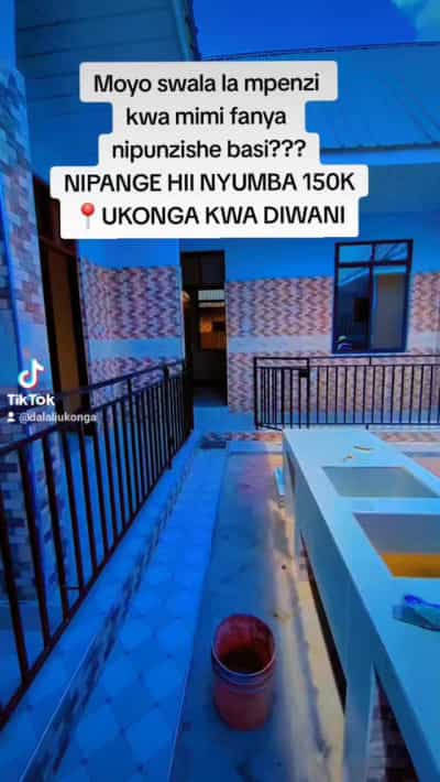 Apartment ya chumba kimoja inapangishwa UKONGA MOSHIBAR KWA DIWANI, Dar Es Salaam Apartment ya chumba kimoja inapangishwa UKONGA MOSHIBAR KWA DIWANI, Dar Es Salaam