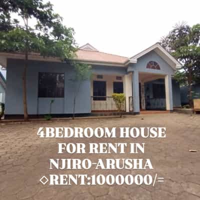 Nyumba ya vyumba vinne inapangishwa Njiro, Arusha