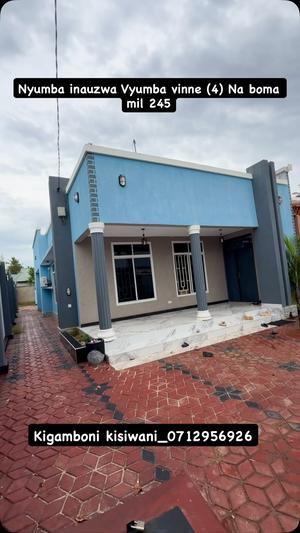 Nyumba ya vyumba vinne inauzwa Kisiwani Kigamboni, Dar Es Salaam (1200 sqm) Nyumba ya vyumba vinne inauzwa Kisiwani Kigamboni, Dar Es Salaam (1200 sqm)