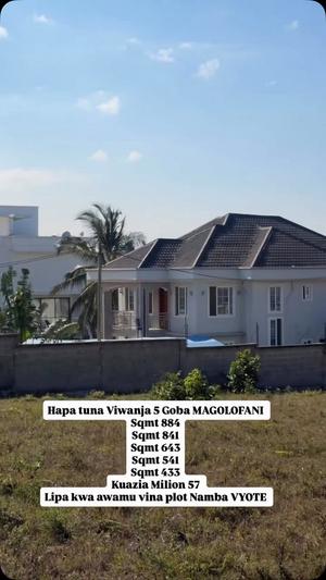 Residential Plot for Sale in Goba Magolofani, Dar Es Salaam Residential Plot for Sale in Goba Magolofani, Dar Es Salaam