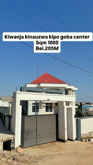 Plot for sale in Goba Center, Dar Es Salaam sqm 1000 Plot for sale in Goba Center, Dar Es Salaam sqm 1000