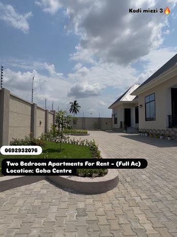 Apartment ya vyumba viwili inapangishwa Goba Centre, Dar Es Salaam Apartment ya vyumba viwili inapangishwa Goba Centre, Dar Es Salaam