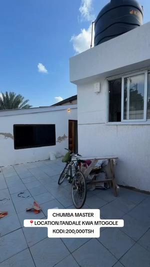Nyumba ya chumba kimoja inapangishwa Tandale Kwa Mtogole, Dar Es Salaam