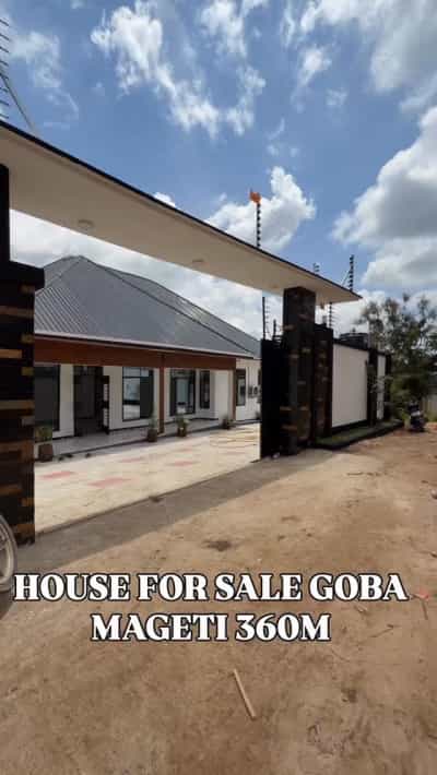 Nyumba ya vyumba vinne inauzwa Goba Mageti, Dar Es Salaam (700 sqm)