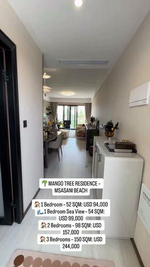 Apartments zinauzwa Msasani Beach, Dar Es Salaam (52 sqm) Apartments zinauzwa Msasani Beach, Dar Es Salaam (52 sqm)