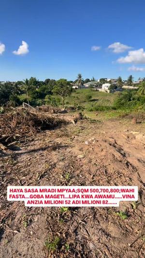 Plots for sale in Goba Mageti, Dar Es Salaam sqm 500