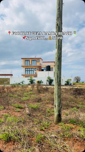 Residential Plot for Sale in Kigamboni Geza Ulole Bamba, Dar Es Salaam (1500 sqm) Residential Plot for Sale in Kigamboni Geza Ulole Bamba, Dar Es Salaam (1500 sqm)