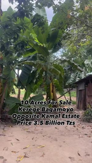 Industrial Plot for Sale in Kerege, Pwani (10 acre)