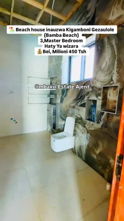 Nyumba ya vyumba vitatu inauzwa Kigamboni Gezaulole – Bamba Beach, Dar Es Salaam Nyumba ya vyumba vitatu inauzwa Kigamboni Gezaulole – Bamba Beach, Dar Es Salaam