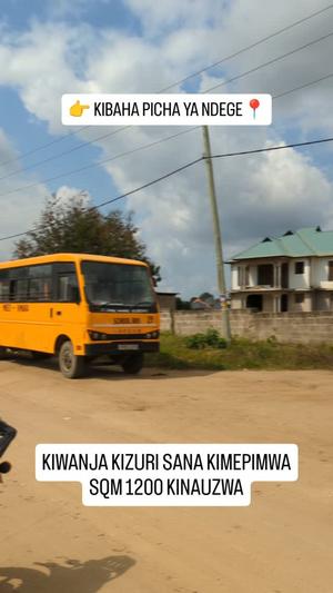 Kiwanja kinauzwa Kibaha Picha Ya Ndege, Pwani sqm 1200