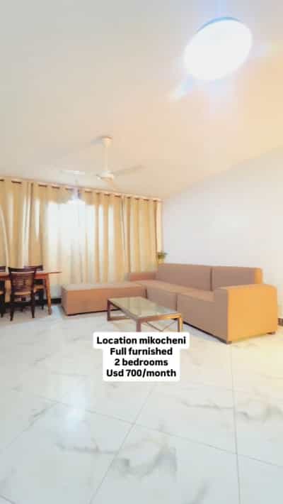 Apartment (Furnished) ya vyumba viwili inapangishwa Mikocheni, Dar Es Salaam
