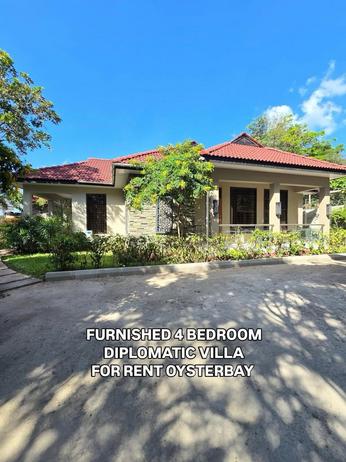 Villa (Furnished) ya vyumba vinne inapangishwa Oysterbay, Dar Es Salaam Villa (Furnished) ya vyumba vinne inapangishwa Oysterbay, Dar Es Salaam