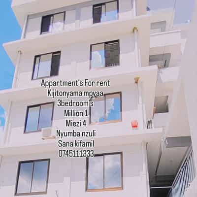 3 Bedrooms Apartment for Rent in Kijitonyama mpyaa, Dar Es Salaam