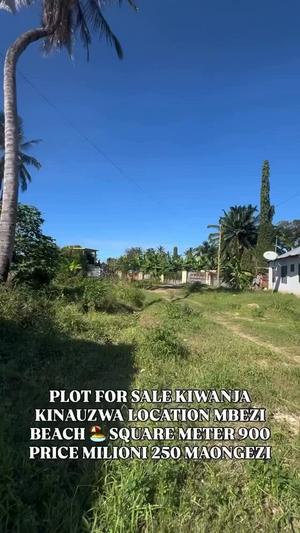 Kiwanja kinauzwa Mbezi Beach, Dar Es Salaam sqm 900 Kiwanja kinauzwa Mbezi Beach, Dar Es Salaam sqm 900