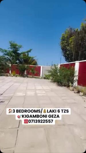 Nyumba ya vyumba vitatu inapangishwa Kigamboni Geza Ulole, Dar Es Salaam Nyumba ya vyumba vitatu inapangishwa Kigamboni Geza Ulole, Dar Es Salaam
