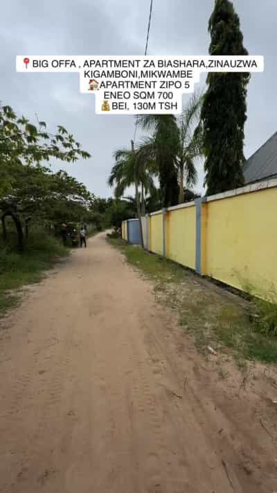 Apartment ya vyumba viwili inauzwa Kigamboni Mikwambe, Dar Es Salaam (700 sqm)