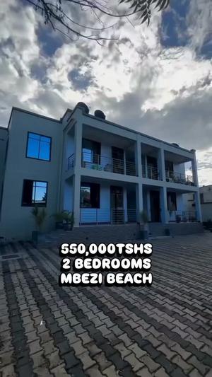 Apartment ya vyumba viwili inapangishwa Mbezi Beach Makonde, Dar Es Salaam