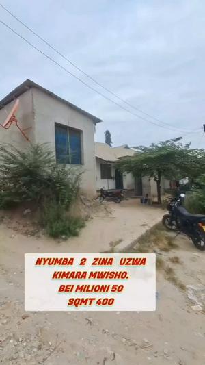 Nyumba inauzwa Kamara Mwisho, Kigoma (400 sqm)