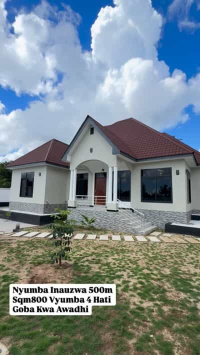 Nyumba ya vyumba vinne inauzwa Goba Kwa Awadhi, Dar Es Salaam (800 sqm) Nyumba ya vyumba vinne inauzwa Goba Kwa Awadhi, Dar Es Salaam (800 sqm)