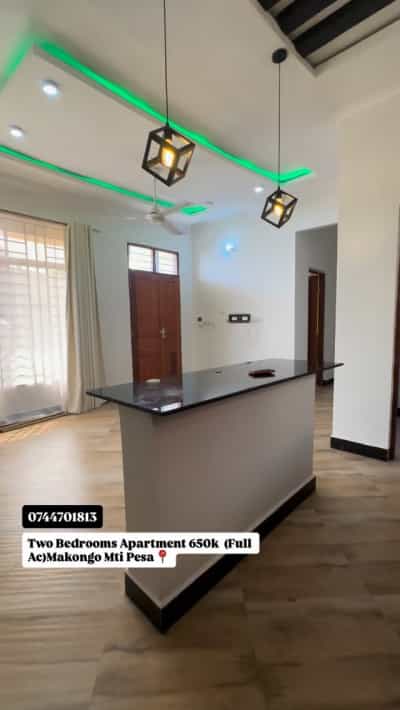 Nyumba ya vyumba viwili inapangishwa Makongo Mti Pesa, Dar Es Salaam