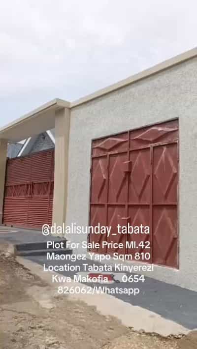 Residential/Commercial Plot for Sale in Tabata Kinyerezi Kwa Makofia, Dar Es Salaam (810 sqm)