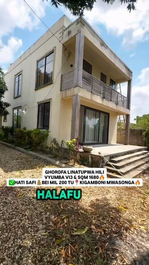 3 Bedrooms House for Sale in Mwasonga, Dar Es Salaam (611 sqm)