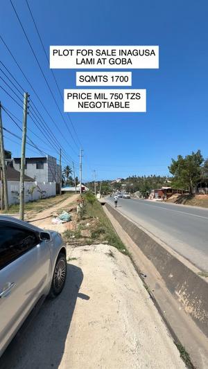 Residential Plot for Sale in Goba, Dar Es Salaam (1700 sqm)