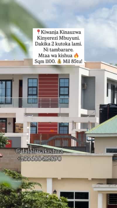 Kiwanja kinauzwa Kinyerezi Mbuyuni, Dar Es Salaam (1100 sqm)