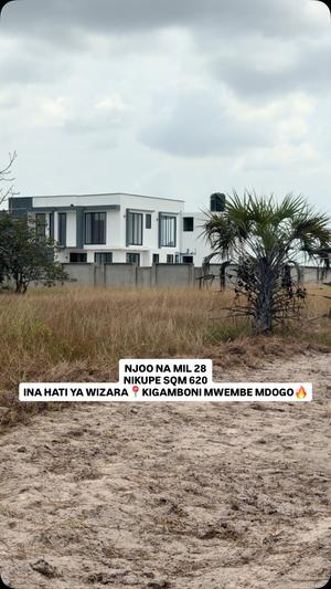 Kiwanja kinauzwa Kigamboni Mwembe Mdogo, Dar Es Salaam sqm 620 Kiwanja kinauzwa Kigamboni Mwembe Mdogo, Dar Es Salaam sqm 620