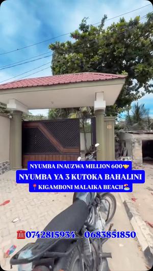 Nyumba ya vyumba vinne inauzwa Malaika Beach, Dar Es Salaam