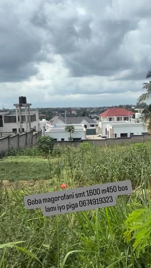 Kiwanja kinauzwa Goba Magorofani, Dar Es Salaam sqm 1600 Kiwanja kinauzwa Goba Magorofani, Dar Es Salaam sqm 1600
