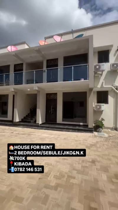 Nyumba ya vyumba viwili inapangishwa Kigamboni, Dar Es Salaam