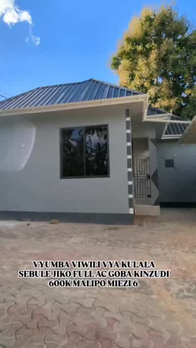 Apartment ya vyumba viwili inapangishwa Goba Kinzudi, Dar Es Salaam