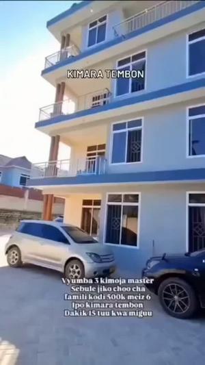 Apartment ya vyumba vitatu inapangishwa Kimara Temboni, Dar Es Salaam Apartment ya vyumba vitatu inapangishwa Kimara Temboni, Dar Es Salaam